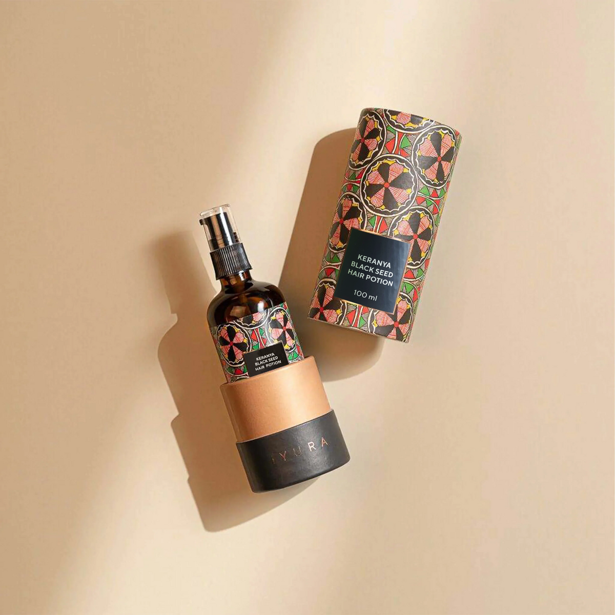 Keranya Czarnuszka Siewna Olejek do Włosów (Keranya Black Seed Hair Potion)