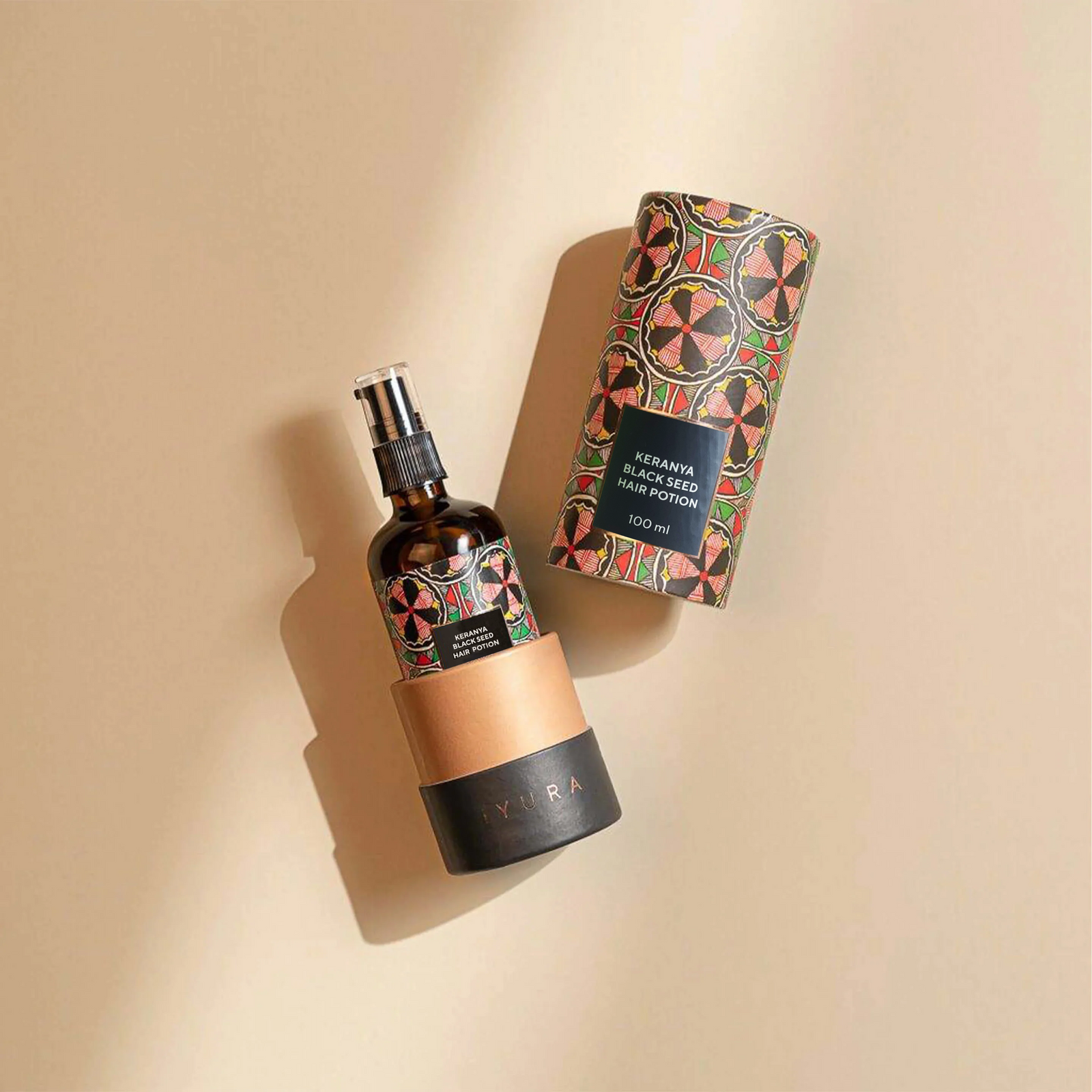 Keranya Czarnuszka Siewna Olejek do Włosów (Keranya Black Seed Hair Potion)