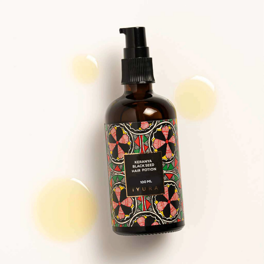 Keranya Czarnuszka Siewna Olejek do Włosów (Keranya Black Seed Hair Potion)