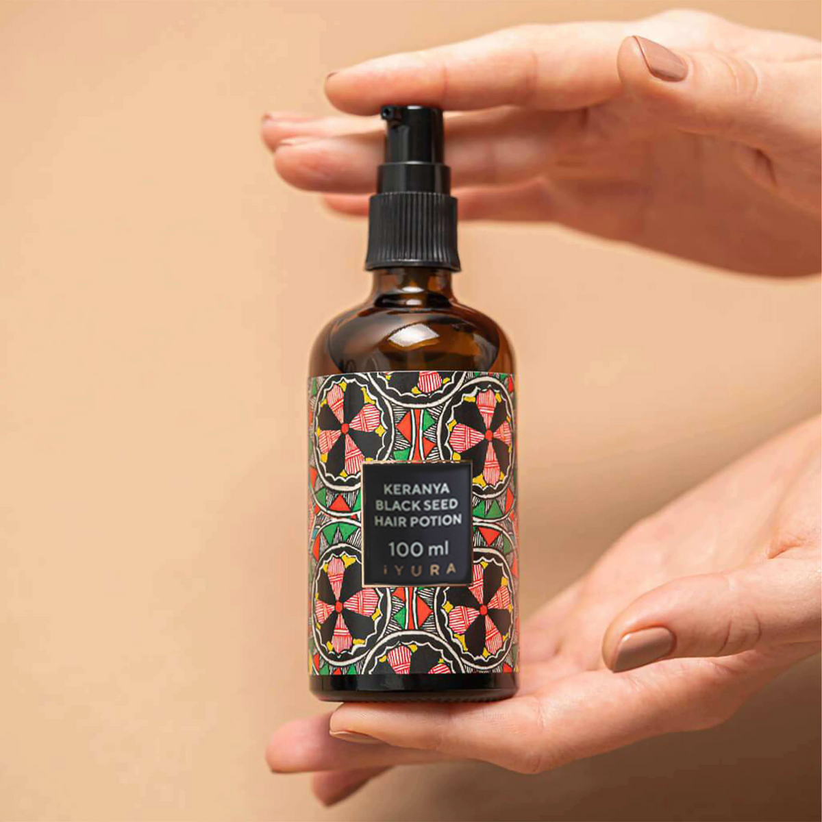 Keranya Czarnuszka Siewna Olejek do Włosów (Keranya Black Seed Hair Potion)