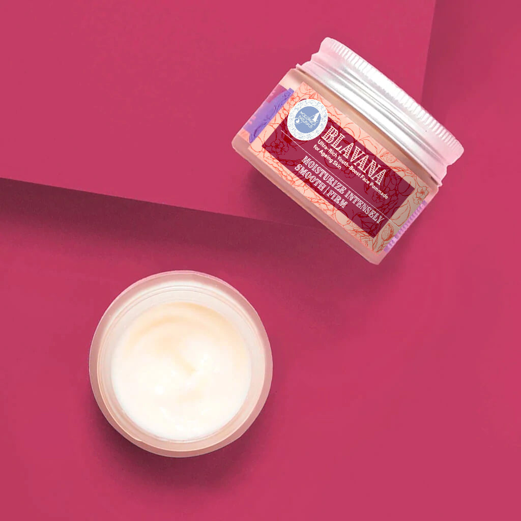 Blavana Ultra-Bogata Pomada Młodości do Twarzy dla Skóry Starzejącej Się (Blavana Ultra-Rich Youth-Boost Face Pommade for Ageing Skin)