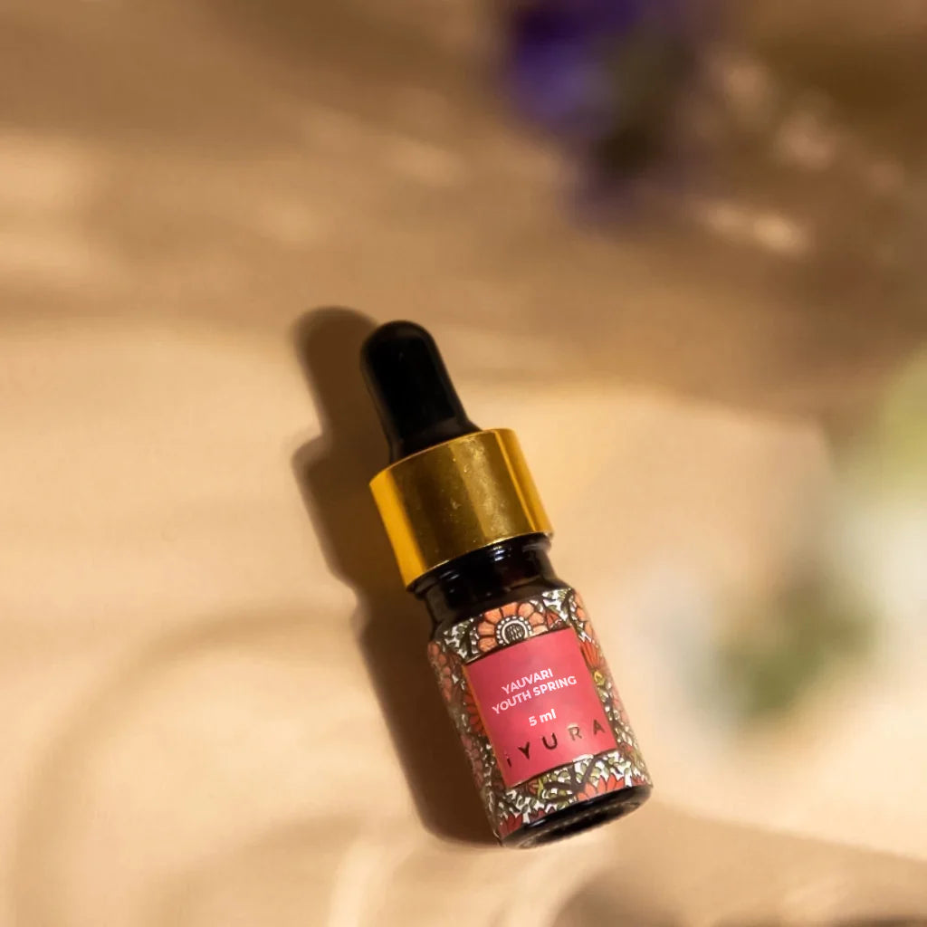 Mini Yauvari Młodzieńczy Wiosenny Olejek do Twarzy (Yauvari Youth Spring Face oil)