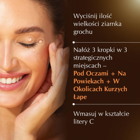 Rufolia PRO Periorbital Emulsja pod Oczy – Rozjaśnia, Łagodzi i Ujędrnia Okolice Oczu z Manjisthą, Aloesem, Niacynamidem i Kwasem Hialuronowym - Nową I Ulepszoną Formułą (Rufolia PRO Periorbital Eyemulsion - Eye Contour Cream)