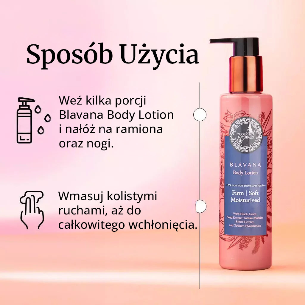 Blavana Balsam do Ciała – Nawilża, zmiękcza i ujędrnia suchą, starzejącą się, pergaminową skórę – rewolucyjna formuła z czarną soczewicą – najlepszy balsam do ciała dla dojrzałej skóry – z klinicznie potwierdzonymi składnikami (Blavana Body Lotion)