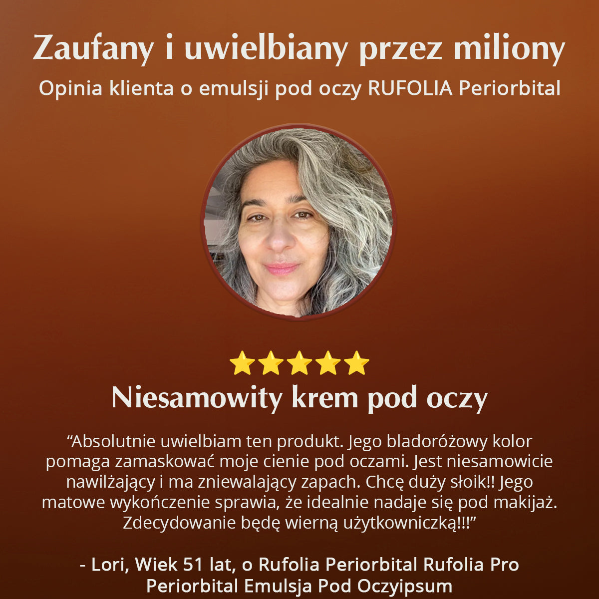 Rufolia PRO Periorbital Emulsja pod Oczy – Rozjaśnia, Łagodzi i Ujędrnia Okolice Oczu z Manjisthą, Aloesem, Niacynamidem i Kwasem Hialuronowym - Nową I Ulepszoną Formułą (Rufolia PRO Periorbital Eyemulsion - Eye Contour Cream)