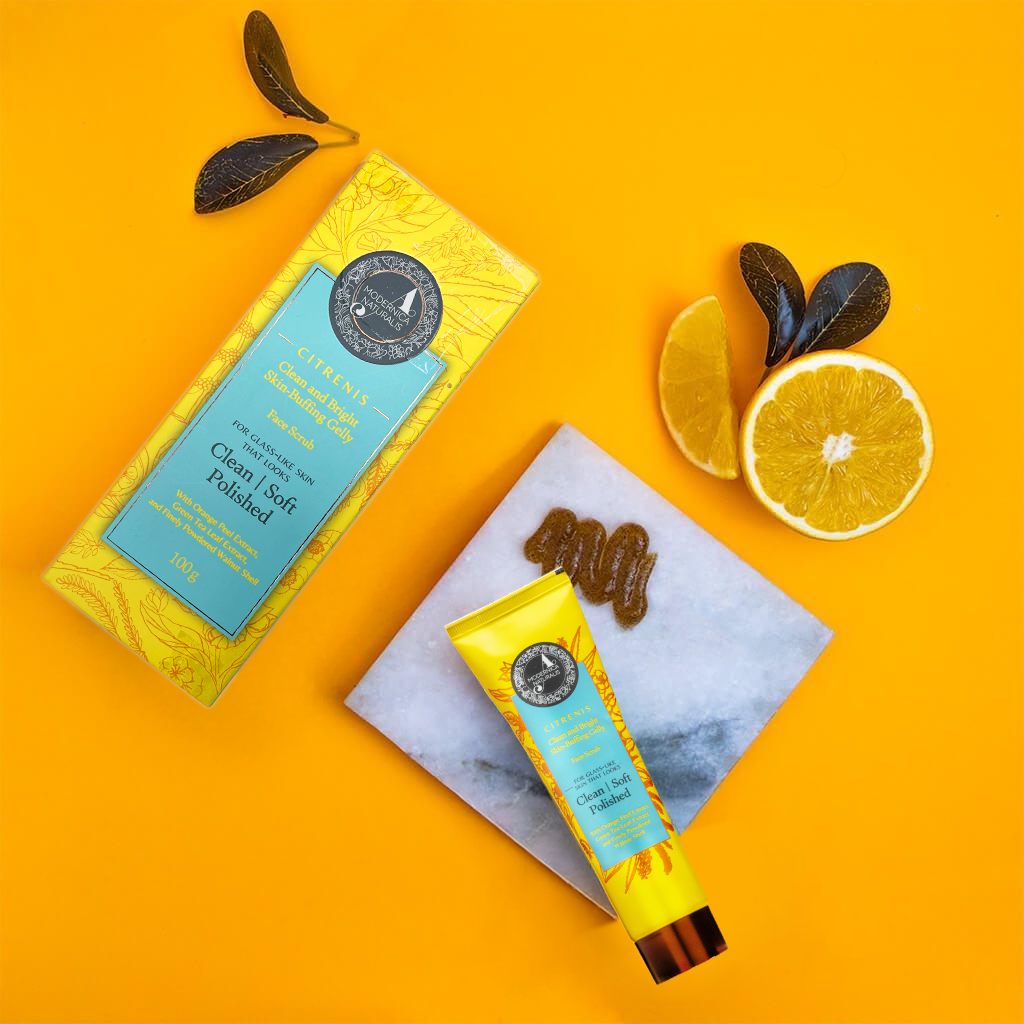 Citrenis Oczyszczający i rozświetlający żel wygładzanie skórę (Citrenis Clean and Bright Skin-Buffing Gelly)