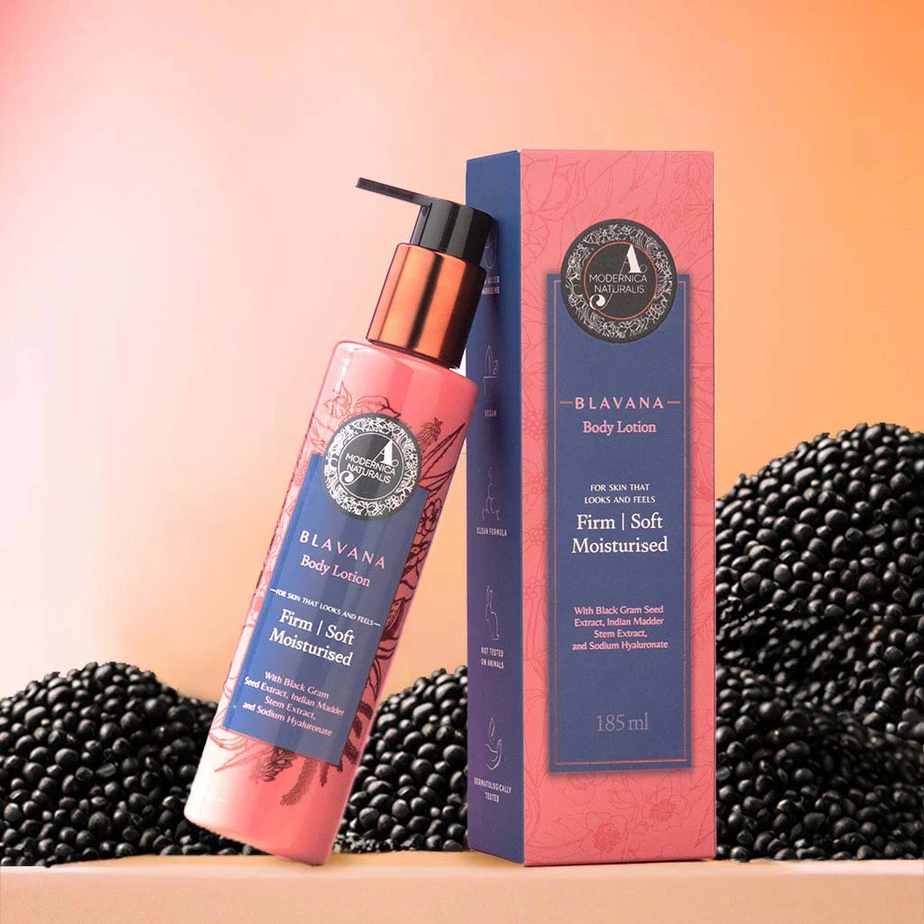Blavana Balsam do Ciała – Nawilża, zmiękcza i ujędrnia suchą, starzejącą się, pergaminową skórę – rewolucyjna formuła z czarną soczewicą – najlepszy balsam do ciała dla dojrzałej skóry – z klinicznie potwierdzonymi składnikami (Blavana Body Lotion)